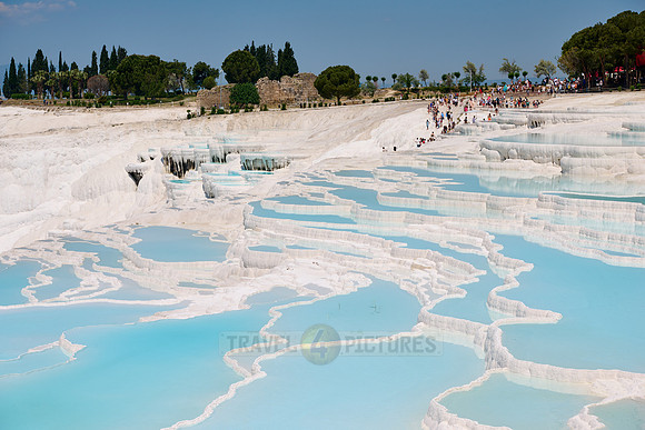 Pamukkale travertine terraces