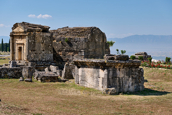 nothern necropolis in Greek Hierapolis
