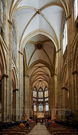 interior shot of Dom St. Peter cathedral
