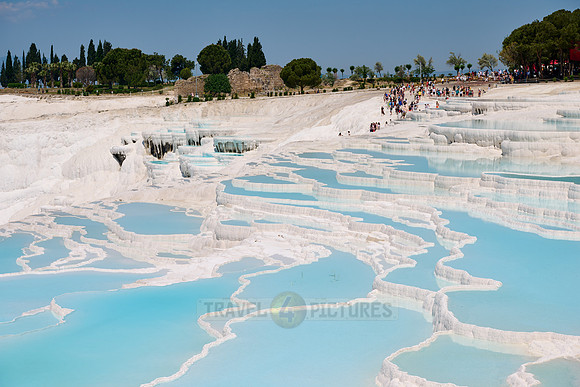 Pamukkale travertine terraces