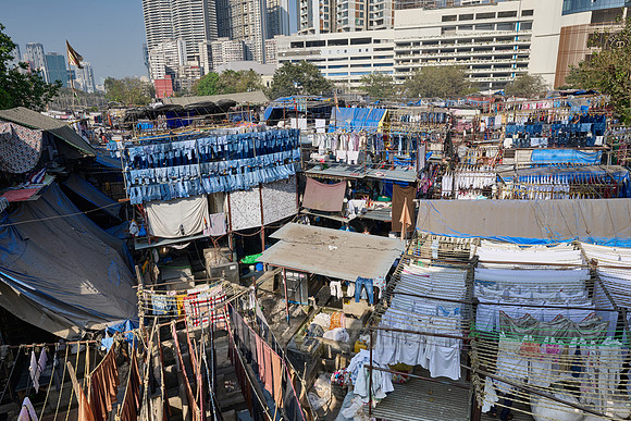 Dhobi Ghat is an open air laundry, Mahalaxmi Dhobi Ghat