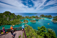 viewpoint Piaynemo with beautiful landscape of Fam Islands