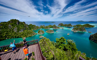 viewpoint Piaynemo with beautiful landscape of Fam Islands