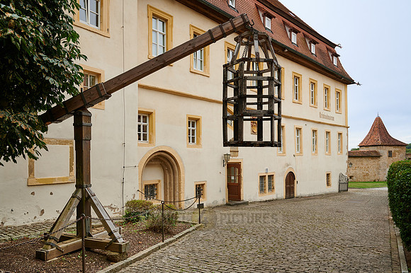 Medieval crime museum in old town of Rothenburg ob der Tauber