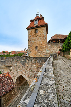rampart and city wall at Kobolzeller Stiege