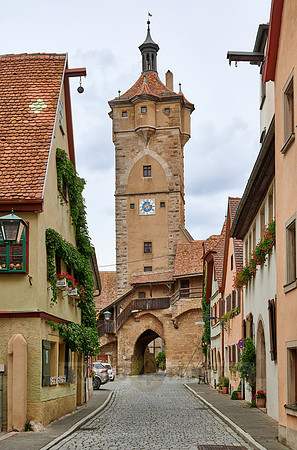 tower of the Klingentor, Rothenburg ob der Tauber