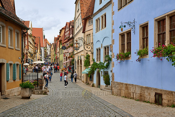 medieval old town of Rothenburg ob der Tauber
