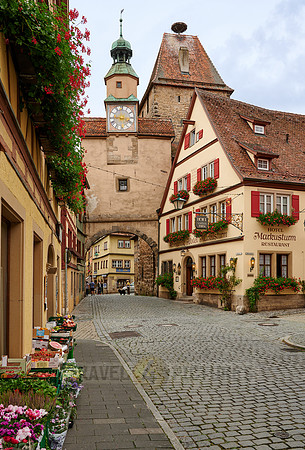 Markusturm and Roederbogen in Rothenburg ob der Tauber