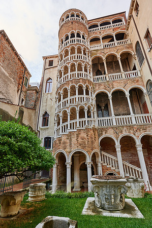 Spiral staircase of Palazzo Contarini del Bovolo