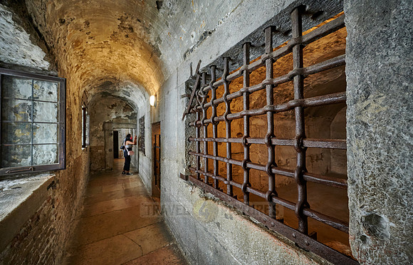 interior shot of New Prison (Prigioni Nuove)