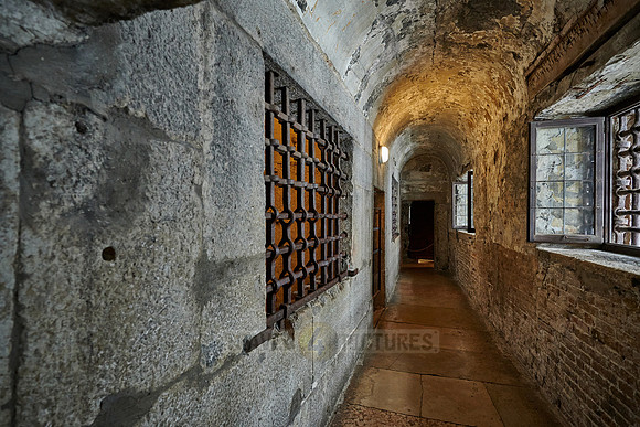 interior shot of New Prison (Prigioni Nuove)