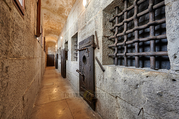 interior shot of New Prison (Prigioni Nuove)