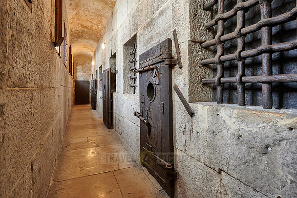 interior shot of New Prison (Prigioni Nuove)