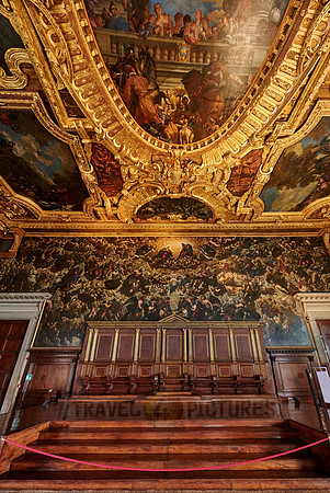 second longest canvas painting in the world, Il Paradiso of Tintoretto, Doge's Palace