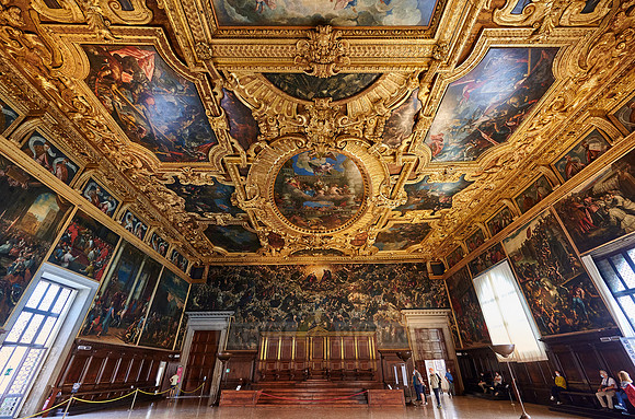 Hall of the Great Council (Sala del Maggior Consiglio), Doge's Palace