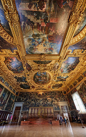 Hall of the Great Council (Sala del Maggior Consiglio), Doge's Palace
