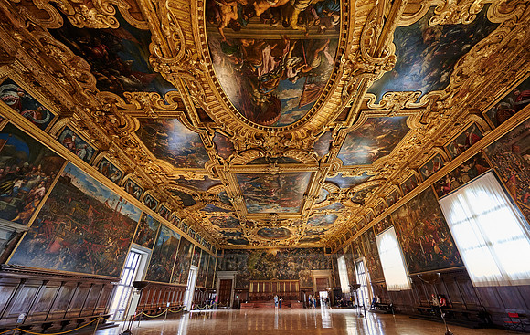 Hall of the Great Council (Sala del Maggior Consiglio), Doge's Palace