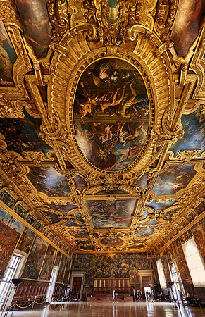Hall of the Great Council (Sala del Maggior Consiglio), Doge's Palace