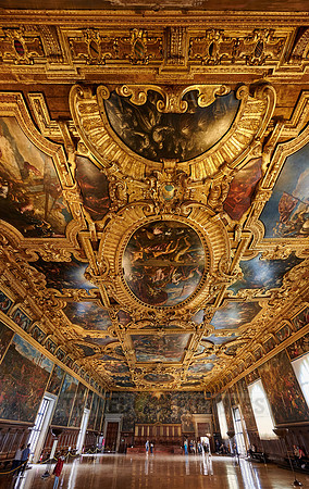 Hall of the Great Council (Sala del Maggior Consiglio), Doge's Palace