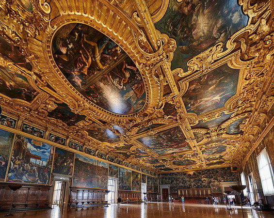 Hall of the Great Council (Sala del Maggior Consiglio), Doge's Palace