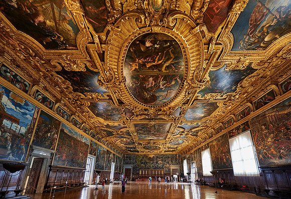 Hall of the Great Council (Sala del Maggior Consiglio), Doge's Palace