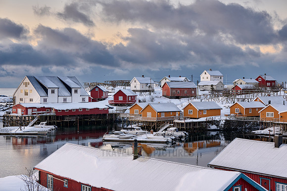 historic fishing village Tind, Lofoten