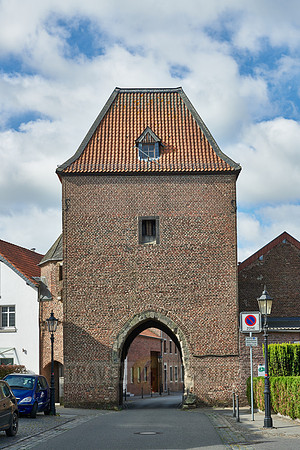 City gate in the old city wall of Gangelt