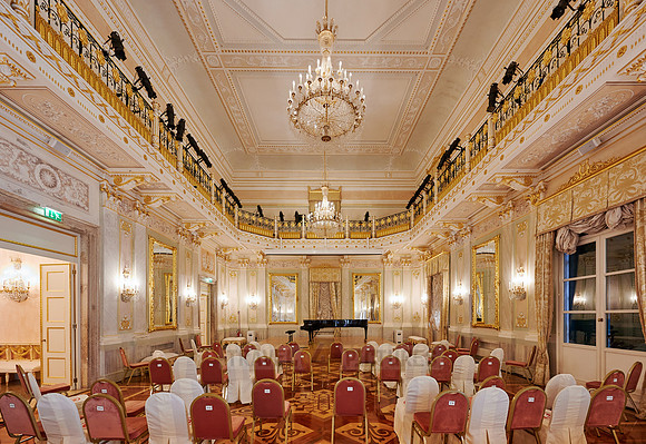 Ballroom, one of five Apollinee halls in Gran Teatro La Fenice di Venezia