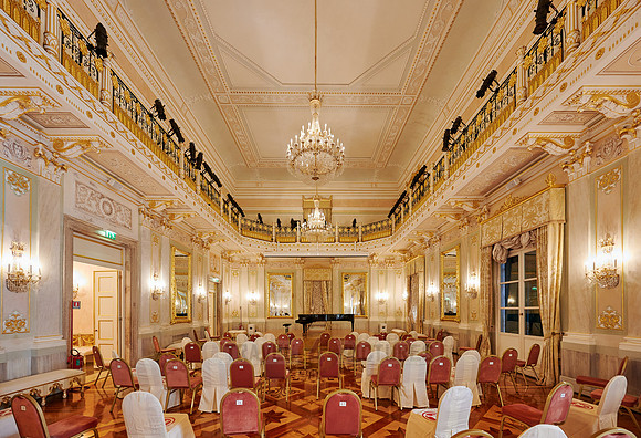 Ballroom, one of five Apollinee halls in Gran Teatro La Fenice di Venezia