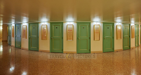 Doors to the boxes of Gran Teatro La Fenice di Venezia