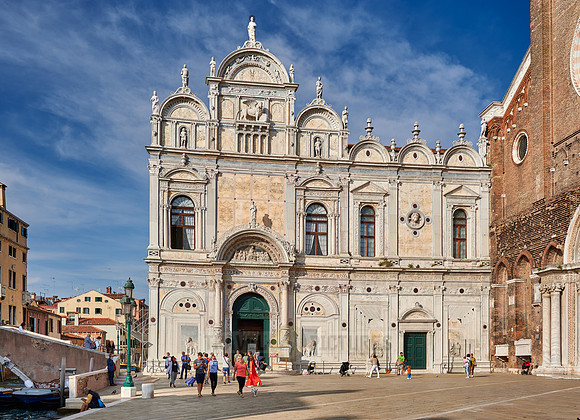facade of Scuola Grande di San Marco