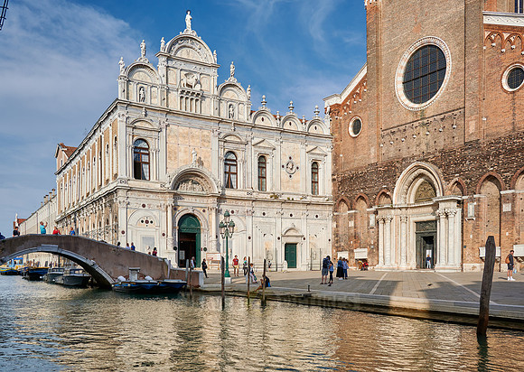 facade of Scuola Grande di San Marco