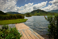 landscape with lake