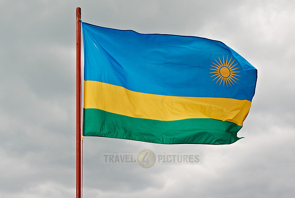 National flag of Rwanda