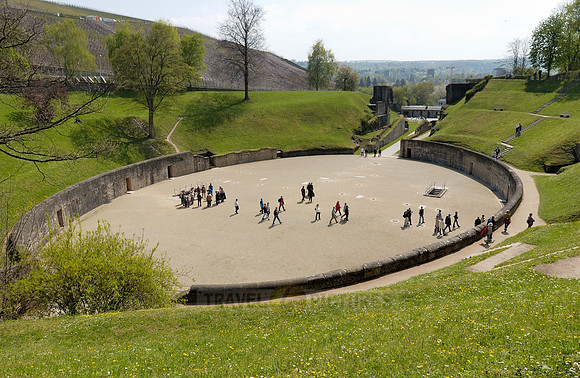 ruin of roman amphitheater, Trier