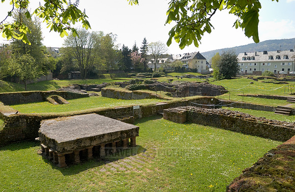ruins of Barbara thermal spa