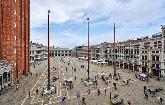 Saint Mark's Square seen from Basilica