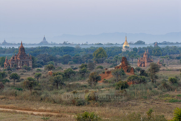 sunrise over Bagan