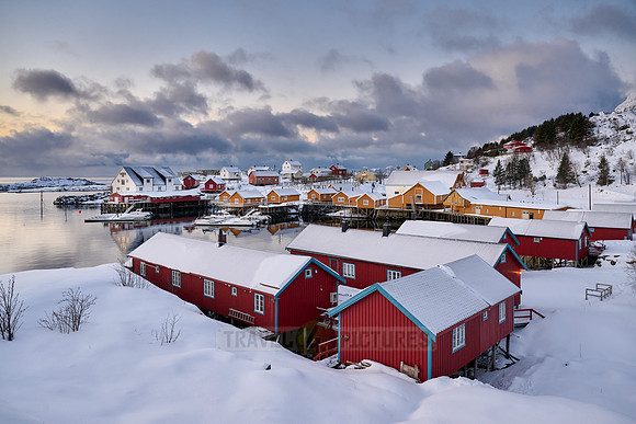 historic fishing village Tind, Lofoten