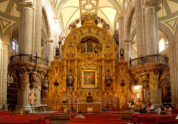 altar of Catedral Metropolitana