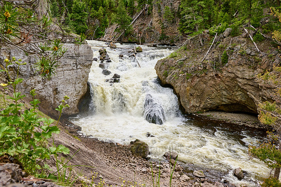Firehole Falls, Yellowstone National Park