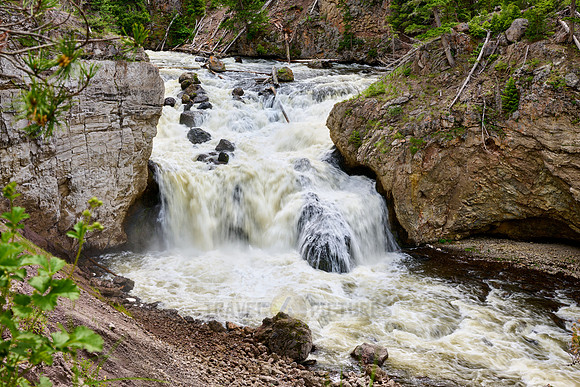 Firehole Falls, Yellowstone National Park