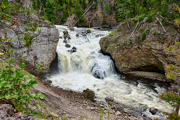 Firehole Falls, Yellowstone National Park