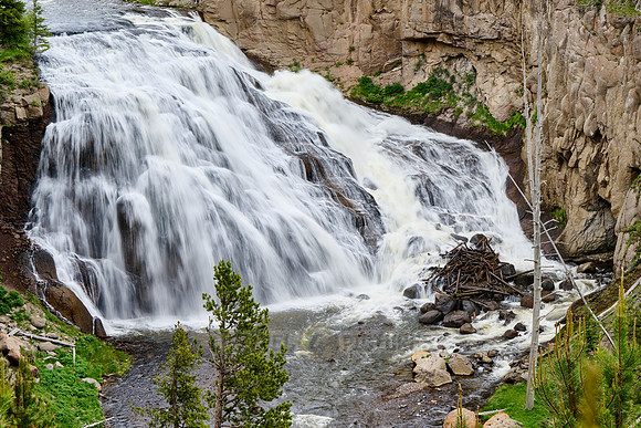 Gibbon Falls, Yellowstone National Park