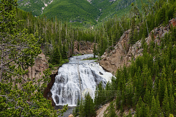 Gibbon Falls, Yellowstone National Park