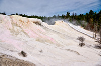 Cheops Mound, Mammoth Hot Springs, Yellowstone National Park