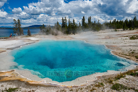 Black Pool at West Thumb, Yellowstone National Park