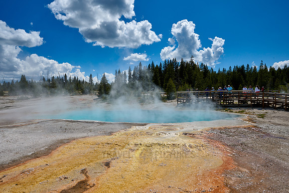 Black Pool at West Thumb, Yellowstone National Park