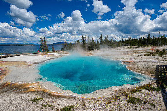 Black Pool at West Thumb, Yellowstone National Park