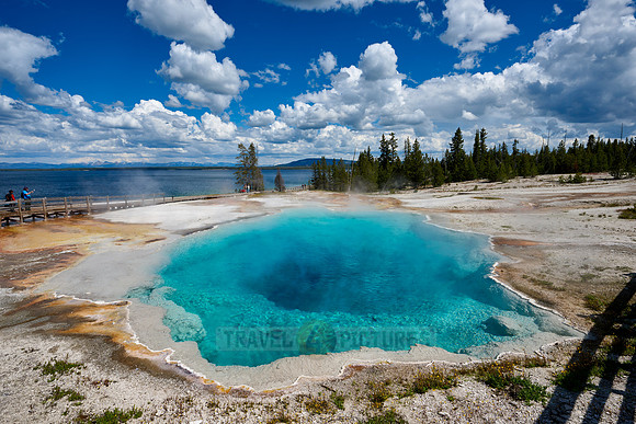Black Pool at West Thumb, Yellowstone National Park